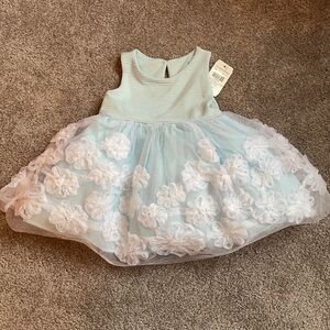 Nannette El Rosette Dress Blue